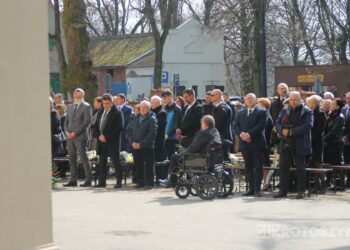 Ostatnie pożegnanie burmistrza Koźmina Wlkp. śp. Macieja Bratborskiego