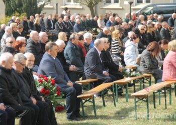 Ostatnie pożegnanie burmistrza Koźmina Wlkp. śp. Macieja Bratborskiego