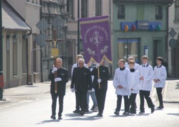 Ostatnie pożegnanie burmistrza Koźmina Wlkp. śp. Macieja Bratborskiego