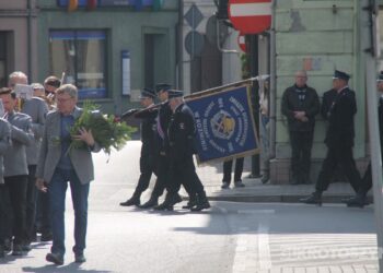 Ostatnie pożegnanie burmistrza Koźmina Wlkp. śp. Macieja Bratborskiego