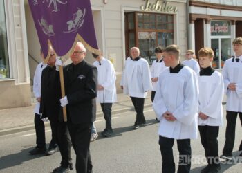 Ostatnie pożegnanie burmistrza Koźmina Wlkp. śp. Macieja Bratborskiego