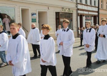 Ostatnie pożegnanie burmistrza Koźmina Wlkp. śp. Macieja Bratborskiego