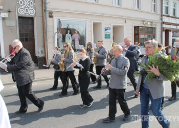 Ostatnie pożegnanie burmistrza Koźmina Wlkp. śp. Macieja Bratborskiego