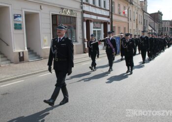 Ostatnie pożegnanie burmistrza Koźmina Wlkp. śp. Macieja Bratborskiego