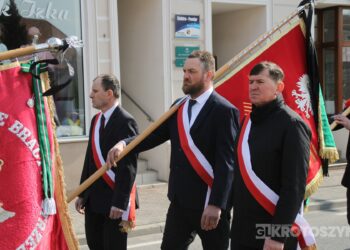 Ostatnie pożegnanie burmistrza Koźmina Wlkp. śp. Macieja Bratborskiego