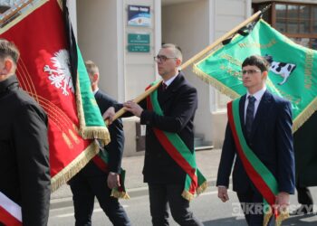Ostatnie pożegnanie burmistrza Koźmina Wlkp. śp. Macieja Bratborskiego