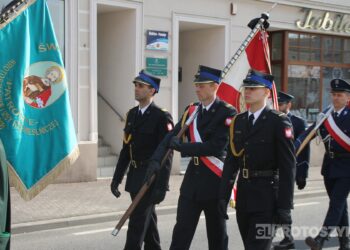 Ostatnie pożegnanie burmistrza Koźmina Wlkp. śp. Macieja Bratborskiego