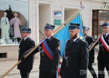 Ostatnie pożegnanie burmistrza Koźmina Wlkp. śp. Macieja Bratborskiego