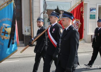 Ostatnie pożegnanie burmistrza Koźmina Wlkp. śp. Macieja Bratborskiego