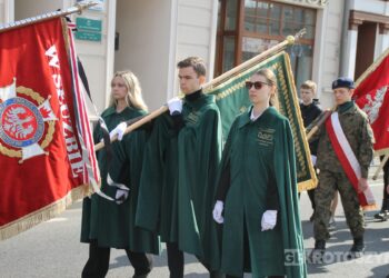 Ostatnie pożegnanie burmistrza Koźmina Wlkp. śp. Macieja Bratborskiego