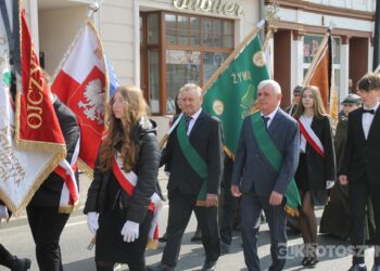 Ostatnie pożegnanie burmistrza Koźmina Wlkp. śp. Macieja Bratborskiego