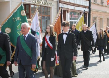 Ostatnie pożegnanie burmistrza Koźmina Wlkp. śp. Macieja Bratborskiego