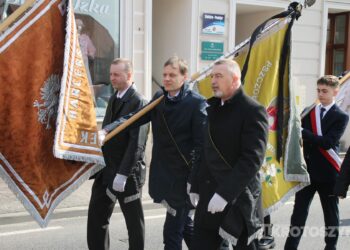 Ostatnie pożegnanie burmistrza Koźmina Wlkp. śp. Macieja Bratborskiego