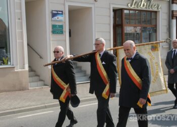 Ostatnie pożegnanie burmistrza Koźmina Wlkp. śp. Macieja Bratborskiego