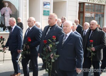 Ostatnie pożegnanie burmistrza Koźmina Wlkp. śp. Macieja Bratborskiego