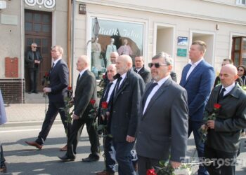 Ostatnie pożegnanie burmistrza Koźmina Wlkp. śp. Macieja Bratborskiego