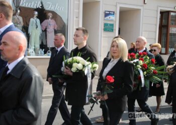 Ostatnie pożegnanie burmistrza Koźmina Wlkp. śp. Macieja Bratborskiego