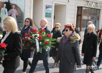 Ostatnie pożegnanie burmistrza Koźmina Wlkp. śp. Macieja Bratborskiego