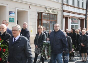 Ostatnie pożegnanie burmistrza Koźmina Wlkp. śp. Macieja Bratborskiego