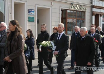 Ostatnie pożegnanie burmistrza Koźmina Wlkp. śp. Macieja Bratborskiego