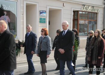 Ostatnie pożegnanie burmistrza Koźmina Wlkp. śp. Macieja Bratborskiego