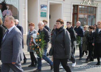 Ostatnie pożegnanie burmistrza Koźmina Wlkp. śp. Macieja Bratborskiego