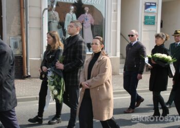Ostatnie pożegnanie burmistrza Koźmina Wlkp. śp. Macieja Bratborskiego