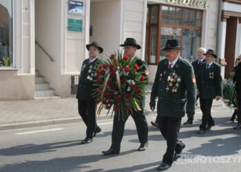 Ostatnie pożegnanie burmistrza Koźmina Wlkp. śp. Macieja Bratborskiego