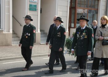 Ostatnie pożegnanie burmistrza Koźmina Wlkp. śp. Macieja Bratborskiego