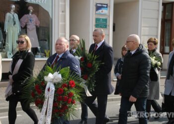 Ostatnie pożegnanie burmistrza Koźmina Wlkp. śp. Macieja Bratborskiego