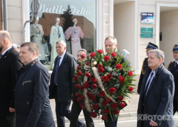 Ostatnie pożegnanie burmistrza Koźmina Wlkp. śp. Macieja Bratborskiego
