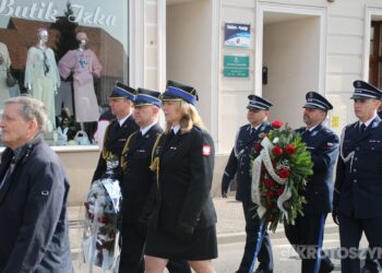 Ostatnie pożegnanie burmistrza Koźmina Wlkp. śp. Macieja Bratborskiego