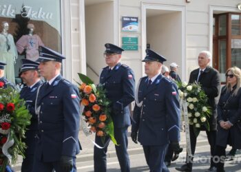 Ostatnie pożegnanie burmistrza Koźmina Wlkp. śp. Macieja Bratborskiego