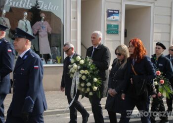 Ostatnie pożegnanie burmistrza Koźmina Wlkp. śp. Macieja Bratborskiego