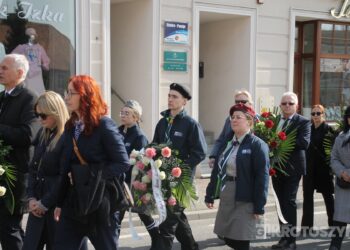 Ostatnie pożegnanie burmistrza Koźmina Wlkp. śp. Macieja Bratborskiego
