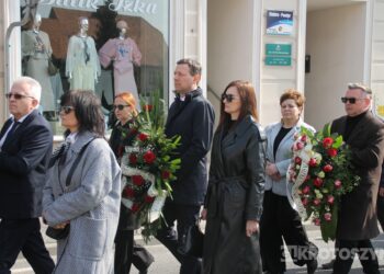 Ostatnie pożegnanie burmistrza Koźmina Wlkp. śp. Macieja Bratborskiego