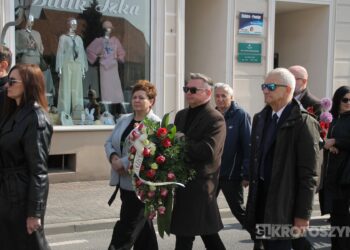 Ostatnie pożegnanie burmistrza Koźmina Wlkp. śp. Macieja Bratborskiego