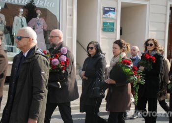 Ostatnie pożegnanie burmistrza Koźmina Wlkp. śp. Macieja Bratborskiego
