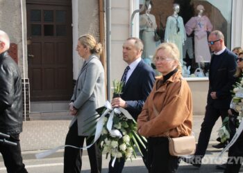 Ostatnie pożegnanie burmistrza Koźmina Wlkp. śp. Macieja Bratborskiego