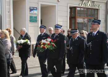 Ostatnie pożegnanie burmistrza Koźmina Wlkp. śp. Macieja Bratborskiego