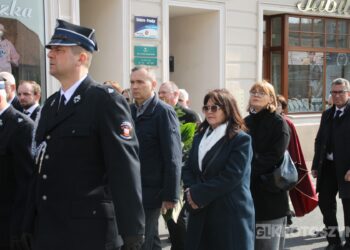 Ostatnie pożegnanie burmistrza Koźmina Wlkp. śp. Macieja Bratborskiego