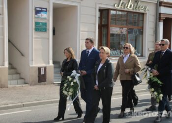 Ostatnie pożegnanie burmistrza Koźmina Wlkp. śp. Macieja Bratborskiego