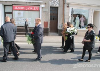 Ostatnie pożegnanie burmistrza Koźmina Wlkp. śp. Macieja Bratborskiego