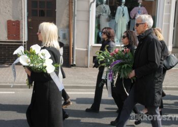 Ostatnie pożegnanie burmistrza Koźmina Wlkp. śp. Macieja Bratborskiego