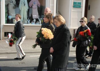 Ostatnie pożegnanie burmistrza Koźmina Wlkp. śp. Macieja Bratborskiego