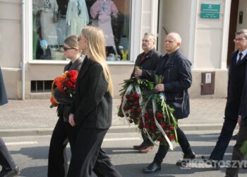 Ostatnie pożegnanie burmistrza Koźmina Wlkp. śp. Macieja Bratborskiego