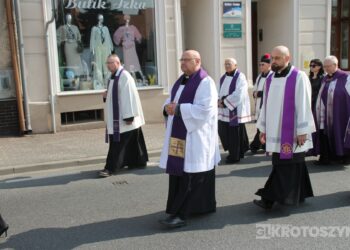 Ostatnie pożegnanie burmistrza Koźmina Wlkp. śp. Macieja Bratborskiego