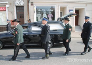 Ostatnie pożegnanie burmistrza Koźmina Wlkp. śp. Macieja Bratborskiego