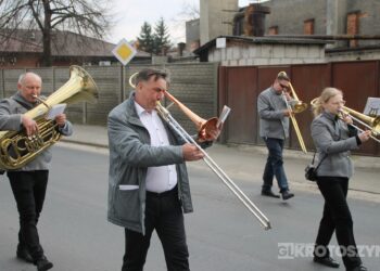 Ostatnie pożegnanie burmistrza Koźmina Wlkp. śp. Macieja Bratborskiego