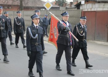 Ostatnie pożegnanie burmistrza Koźmina Wlkp. śp. Macieja Bratborskiego